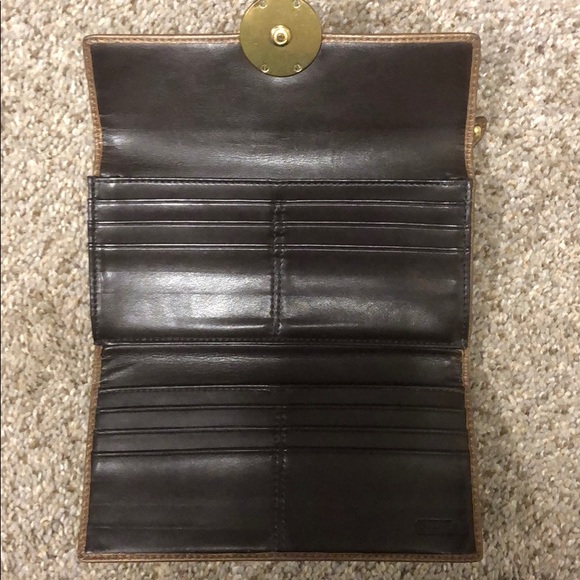 Copper Coach Wallet - Picture 2 of 3